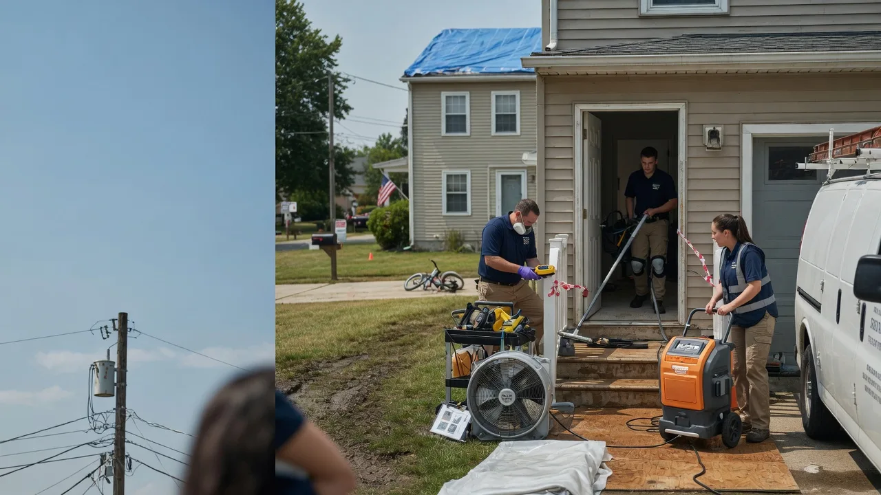 Water Damage Repair in Vermilion, IL near me